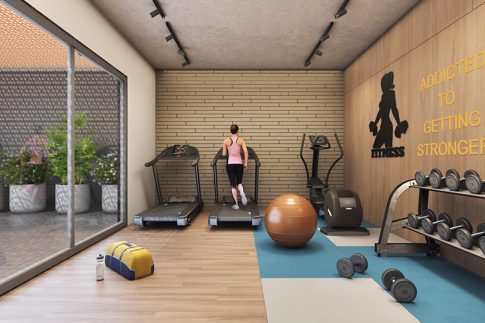 Gemzs gym, artist’s impression